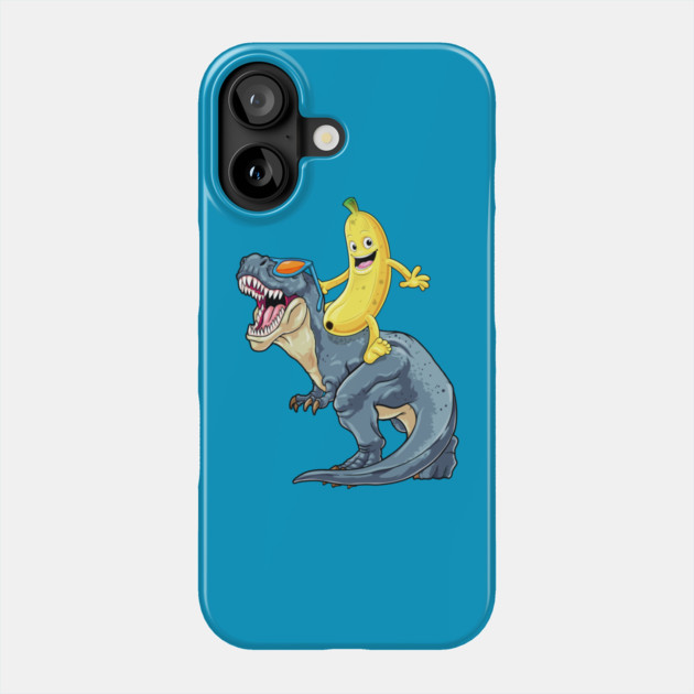 Banana-Rex: The Ultimate Duo Phone Case by GoshWow®