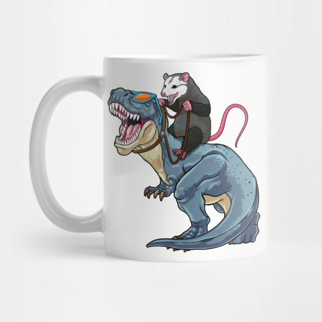 Opossum Outrider: Dino-Riding Daredevil by GoshWow®