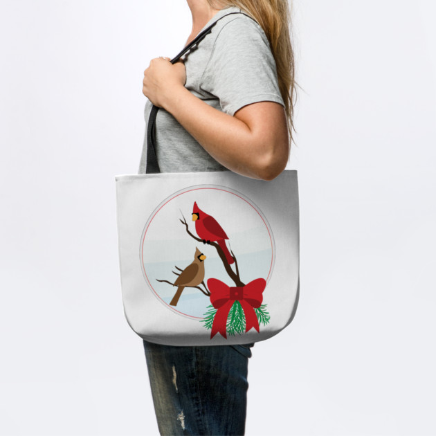 Christmas Cardinals by DickinsonDesign