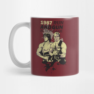 1987 RUN AND GUN ACTION GAME Mug