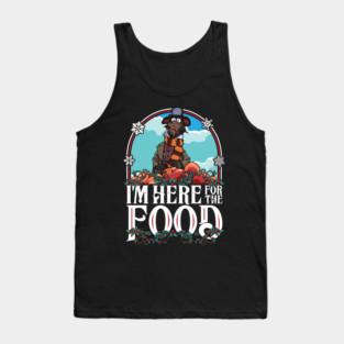 Muppet Christmas Carol Here For The Food Tank Top
