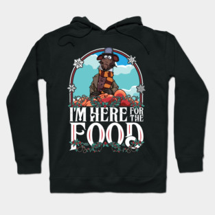 Muppet Christmas Carol Here For The Food Hoodie