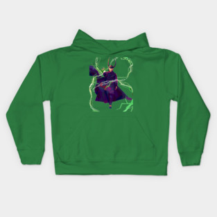 God Loki WPAP Kids Hoodie
