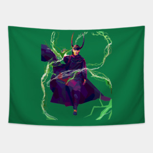 God Loki WPAP Tapestry