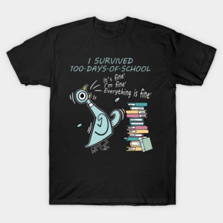 I-Survived-100-Days-of-School T-Shirt