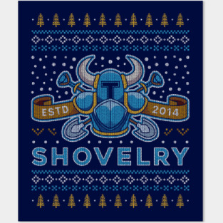 Shovelry Ugly Sweater Posters and Art