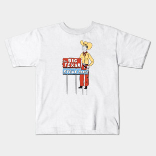 The Big Texan Steak Ranch - Roadside Attraction Kids T-Shirt