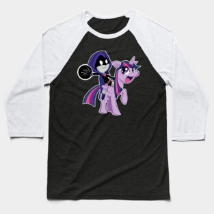 Twilight-Raven Baseball T-Shirt