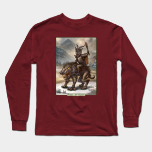Krampus and the Chupacabra Long Sleeve T-Shirt