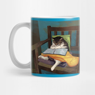 Cats Can Read! Mug