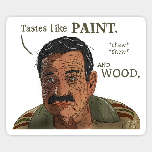 Dennis the Menace: Mr. Wilson Tastes Paint Magnet by 51Deesigns