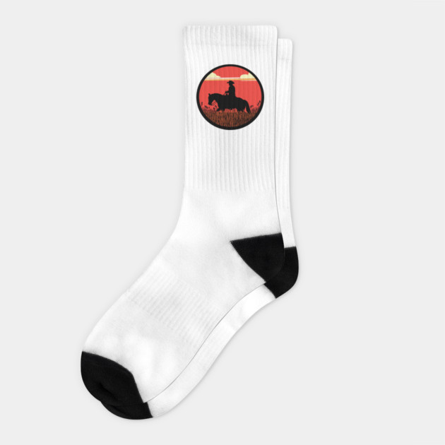 Western Working Horse Socks by DickinsonDesign