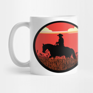 Western Working Horse Mug