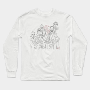 Stephen King's IT: That Promotional Outline Long Sleeve T-Shirt