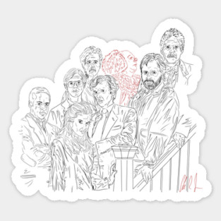 Stephen King's IT: That Promotional Outline Sticker