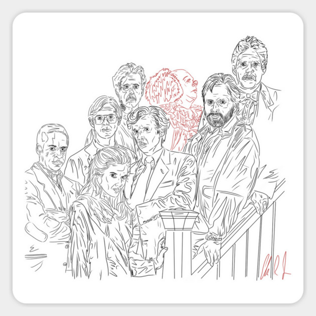 Stephen King's IT: That Promotional Outline Magnet by 51Deesigns