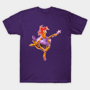 Prawn Lake - Pepe the King Prawn Ballerina Illustration T-Shirt
