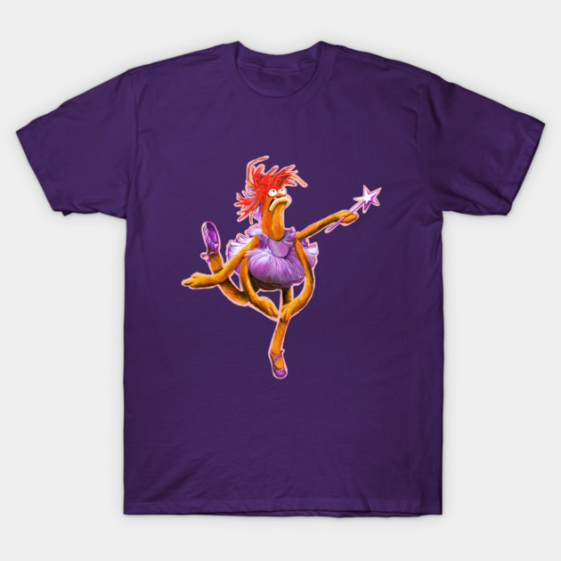 Prawn Lake - Pepe the King Prawn Ballerina Illustration T-Shirt by CatsandBats