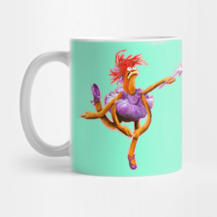 Prawn Lake - Pepe the King Prawn Ballerina Illustration Mug