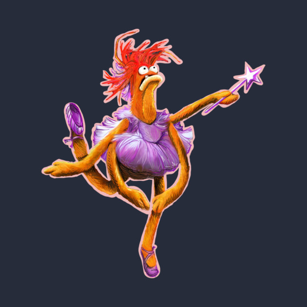 Prawn Lake - Pepe the King Prawn Ballerina Illustration by CatsandBats
