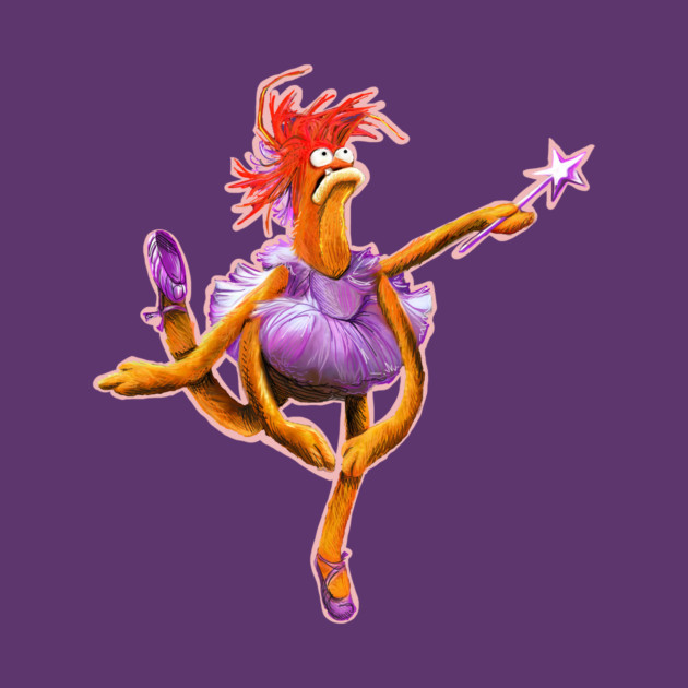 Prawn Lake - Pepe the King Prawn Ballerina Illustration by CatsandBats