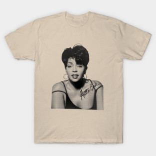 Anita Baker 80s 90s - Vintage Halftone Style T-Shirt