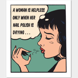 Pop Art Nail Polish Posters and Art