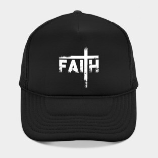 Faith Typograph Lettering Quote Hat