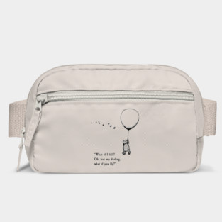 Winnie the pooh (white outline) Bag