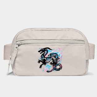 Transgender Flag Dragon Bag