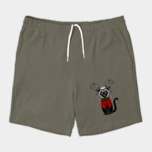 Krampuss Christmas Cat Shorts
