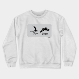 Yoga VS Jager (2) Crewneck Sweatshirt