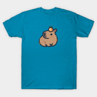 Capybara Orange T-Shirt