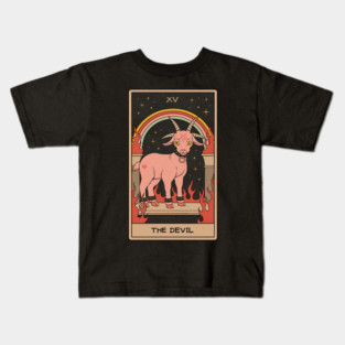 The Devil - Tarot Card Kids T-Shirt