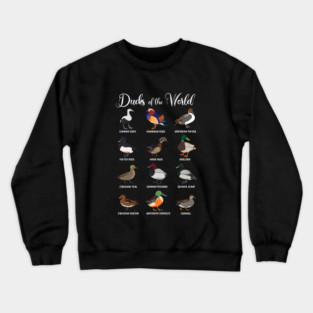 Different types of ducks - Ducks of the world Crewneck Sweatshirt