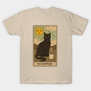 The Coffee - Cats Tarot T-Shirt