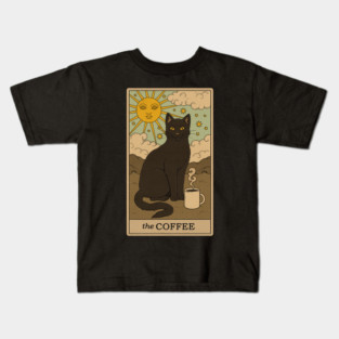 The Coffee - Cats Tarot Kids T-Shirt