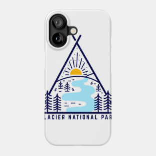 Glacier National Park Phone Case