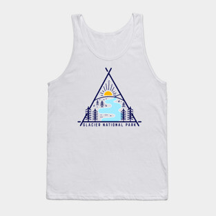 Glacier National Park Tank Top