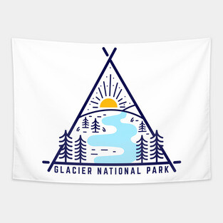 Glacier National Park Tapestry