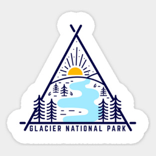 Glacier National Park Sticker
