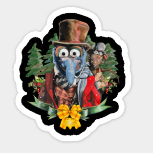 Christmas Carol mupp 1 Sticker