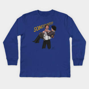 Moonstruck: Sonofabitch! Kids Long Sleeve T-Shirt