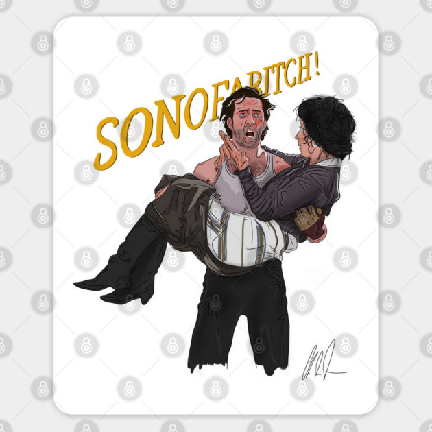 Moonstruck: Sonofabitch! Sticker by 51Deesigns