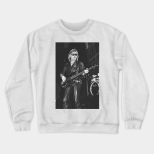 Benjamin Orr The Cars BW Photograph Crewneck Sweatshirt