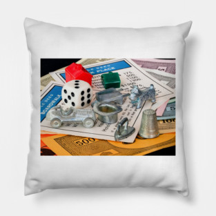 Monopoly game Pillow