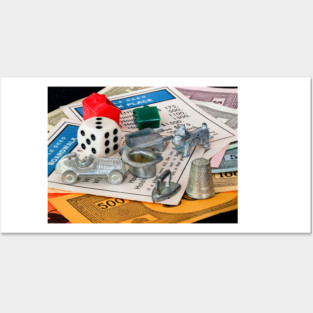 Monopoly game Posters and Art