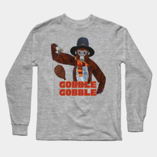 Gorilla Tag Thanksgiving Monke VR Gamer Long Sleeve T-Shirt