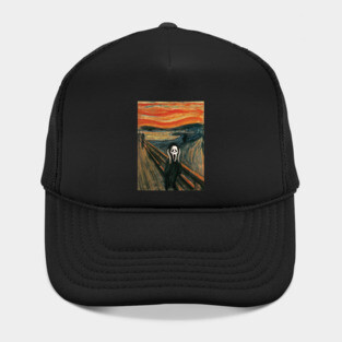 The Scream Parody Hat