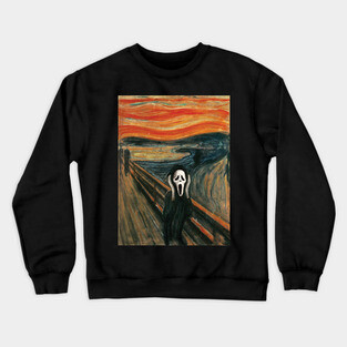 The Scream Parody Crewneck Sweatshirt